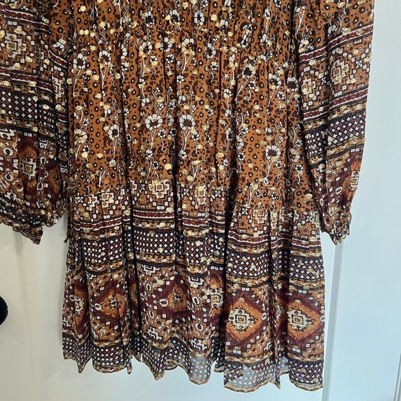 Ulla Johnson Erisa Dress - Ochre - Picture 6 of 9